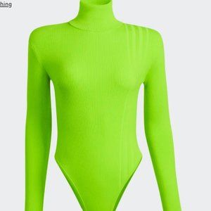 Ivy Park Halls of Ivy Lime Green Bodysuit